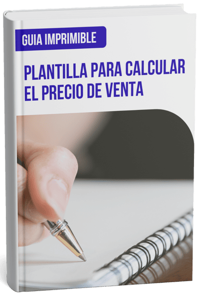 Plantilla para calcular el precio de venta